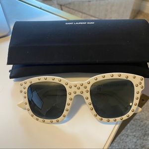 Saint Laurent Surf Embellishment Sunglasses